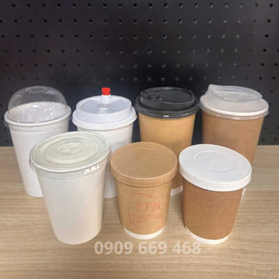Nắp Ly Giá Sỉ – Nhà Cung Cấp Nắp Giấy & PET Cho F&B